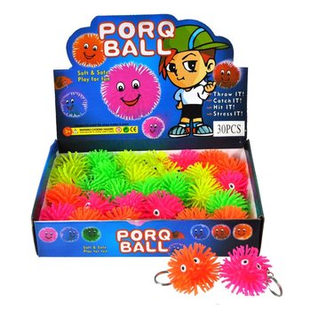 Breloc cu Bilă Puffer Luminoasă (29 buc.)