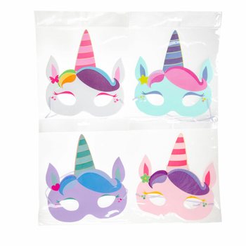 Mix Măști din Spumă Unicorn (48 buc.)
