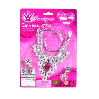 Set Bijuterii Bling Bling pe Card (12 buc.)