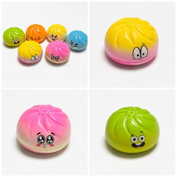 RAGE - Găluște Squishy MARI (Dim. 9 x 9 x 4 Cm) - Viral 2026 Fidget Toy - CU HEADER CARD (24 buc.)