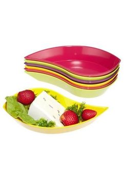 Zak! Designs Set Boluri pentru Gustări Flora Frunze, 7 Piese (1 set)