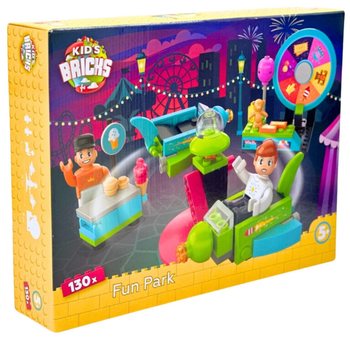 KIDS BRICKS FUN PARK - SET BLOCURI DE CONSTRUCȚIE - 130 PIESE (1 buc.)