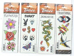 AUTOCOLANTE TATUAJ (50 buc.)