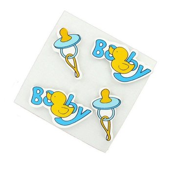ABȚIBILDURI DECORATIVE - ALBASTRU BEBE (20 buc.)