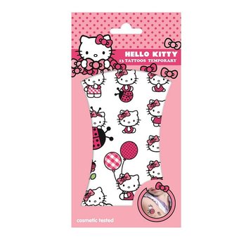 Tatuaje Temporare HELLO KITTY - Dim. 20 x 10 cm (10 buc.)