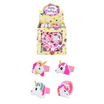 Inele Copii Model Unicorn în Display (156 buc.)