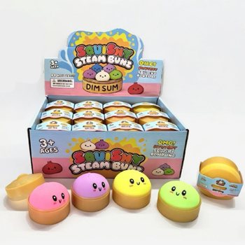 RAGE - Jucărie Squishy Gălușcă MICĂ (Dim. 5.5 x 5.5 x 3 Cm) - Viral 2026 Fidget Toy (24 buc.)