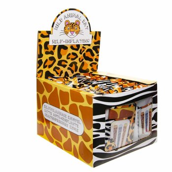 B&acirc;tă Autogonflabilă 'Animale Sălbatice' - 49x13cm - Display (48 buc)