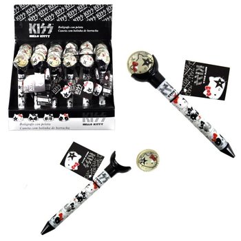 HELLO KITTY - PIX ȘI MINGE SĂLTĂREAȚĂ 2 ÎN 1 - NEGRU (24 buc.)