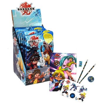 SET CADOU ȘCOLAR BAKUGAN &Icirc;N DISPLAY (12 buc.)