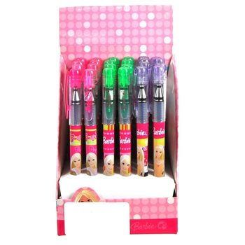 Pixuri cu gel Barbie &icirc;n display (24 buc.)