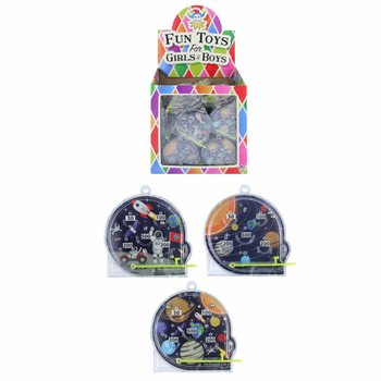 Mini jocuri flipper temă spațială – Display 108 bucăți