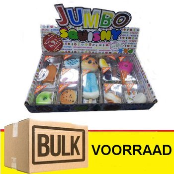 *** OFERTĂ BULK *** JUMBO SQUISHY &icirc;n Display (288 buc.) - HIT!