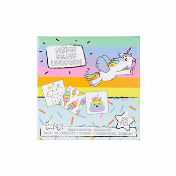 Joc de Memorie Unicorn - Ambalaj display (12 bucăți)