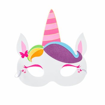 Mix Măști din Spumă Unicorn (48 buc.)