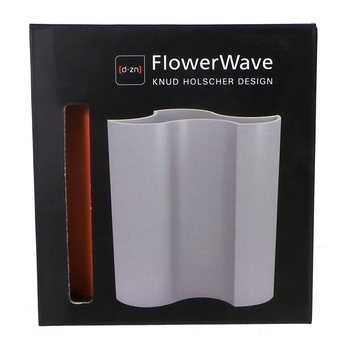 D-ZN - Vază de flori Flowerwave - Portocaliu (1 buc.)