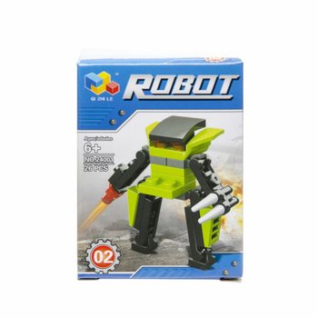 Cărămizi de Construcție Roboți (12 bucăți &icirc;n Display)