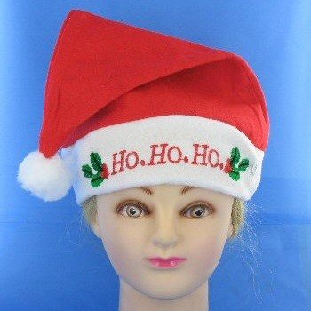 CĂCIULĂ DE CRĂCIUN CU LUMINI ȘI „HO HO HO” (12 buc.)