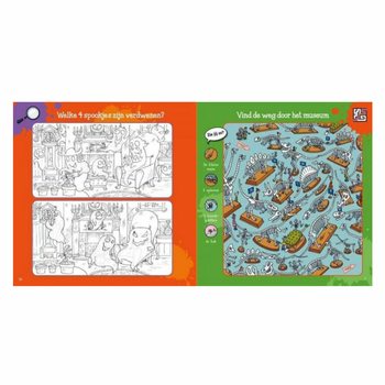 KINDEREN VOOR KINDEREN - Set de desenat și colorat (6 buc.)