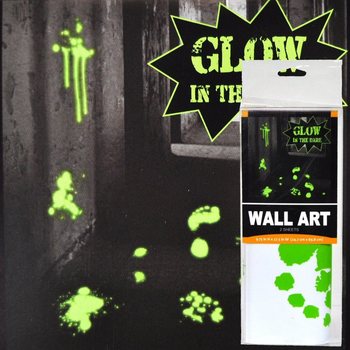 AUTOCOLANTE DECORATIVE DE PERETE GLOW IN THE DARK (6 buc.)