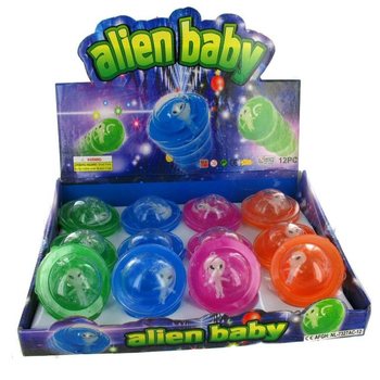 Slime UFO cu extraterestru (12 buc.)