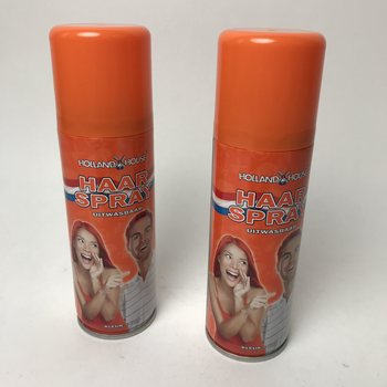 SPRAY DE PĂR PORTOCALIU, LAVABIL (24 buc.)