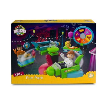 KIDS BRICKS FUN PARK - SET BLOCURI DE CONSTRUCȚIE - 130 PIESE (1 buc.)