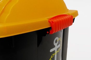 Cufăr mare pentru jucării pirați | 60L cu roți