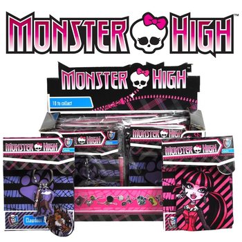 MATTEL MONSTER HIGH - MIX ACCESORII ÎN DISPLAY (16 buc.)