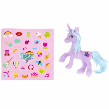 UNICORN CU FOIE DE AUTOCOLANTE (48 buc.)