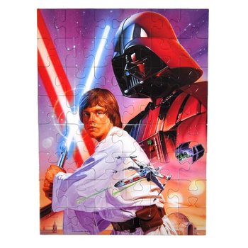 Puzzle Star Wars &icirc;n pungă surpriză blindbag 38,1 x 28,5 cm (12 buc.)