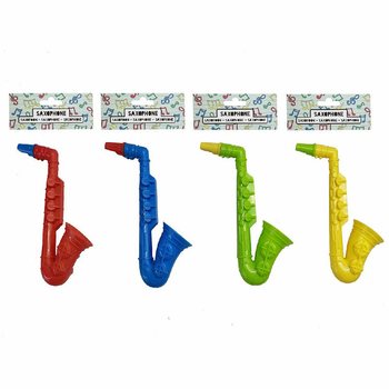 SAXOFON - 16 CM &Icirc;NALT - MIX CULORI (12 buc.)