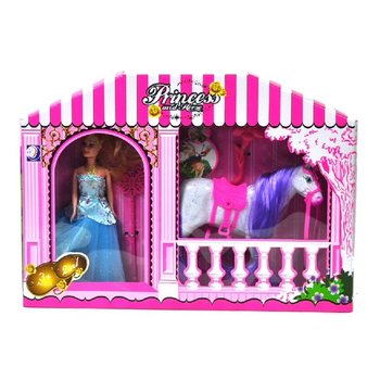 Set Prințesă cu Cal (2 buc.)