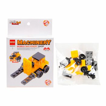 Cărămizi de construcție - Vehicule de construcții (12 buc.)