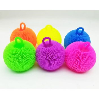 MINGE PUFFER &Icirc;N CULORI VII - 8CM - &Icirc;N DISPLAY (12 buc.)