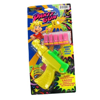 Pistol cu confeti pentru petrecere (12 buc.)
