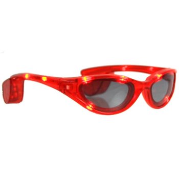 OCHELARI DE SOARE LED - CULOARE: ROȘU (12 buc.)