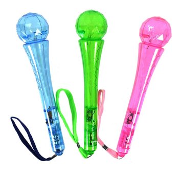 Microfon de Jucărie Luminos LED (12 buc.)