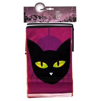 GHIRLANDĂ DE STEAGURI ANIMALE NEGRE - 6 METRI (3 buc.)