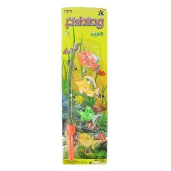 Joc de Pescuit Magnetic: Undiță + 4 Pești (12 buc.)