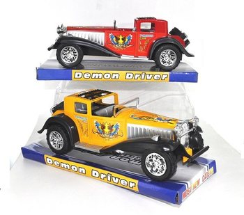 Mașină Retro Oldtimer pe Blister 29 cm (2 buc.)