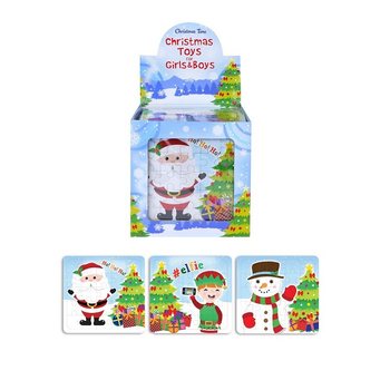 Puzzle de Crăciun - 13 x 12 cm - În Display (108 buc.)