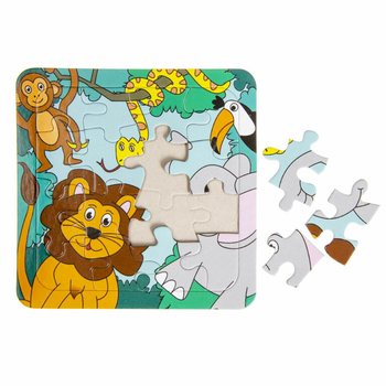 Mix Puzzle-uri Jungle (14x14cm) - Pachet Avantajos 50 bucăți