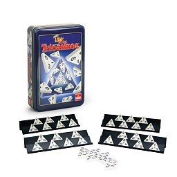 Triominos The Original Travel Tour Edition (Cutie Metalică) (1 buc.)