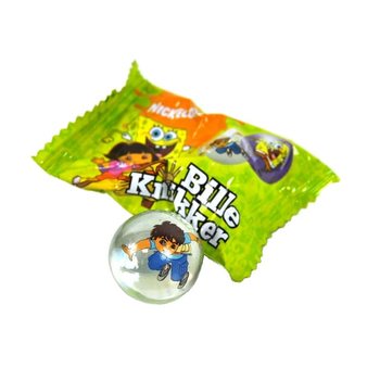 BILE DE STICLĂ LICENȚIATE - NICKELODEON DORA, SPONGEBOB (96 buc.)