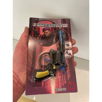 PISTOL CU CAPSE 8 FOCURI PE CARD (24 buc.)