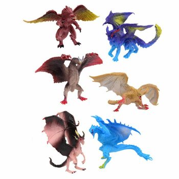 Mix de figurine dragoni &icirc;n display (36 buc.)
