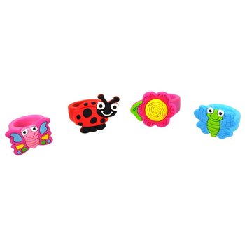 Inele pentru Copii &icirc;n Display - Model Insecre (24 buc)