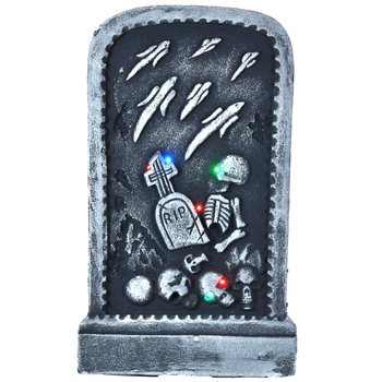 PIATRĂ FUNERARĂ DECORATIVĂ CU ILUMINARE (6 buc.)