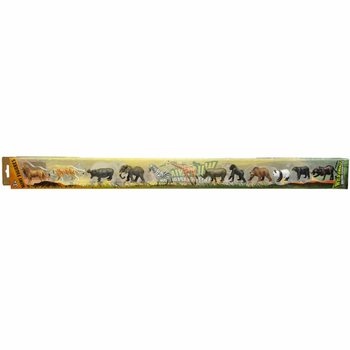 ANIMAL WORLD - MIX FIGURINE ANIMALE SĂLBATICE (12 buc.)